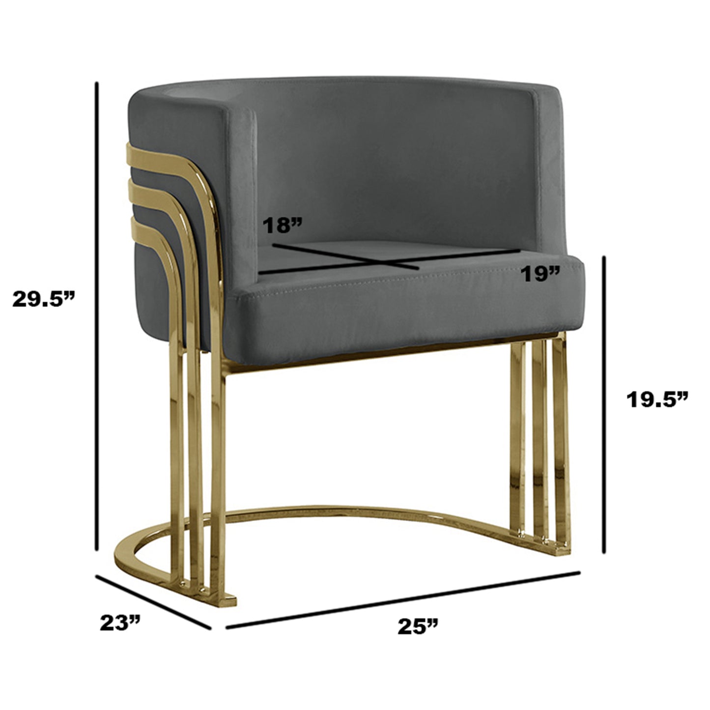 Luxury Accent Barrel Chair