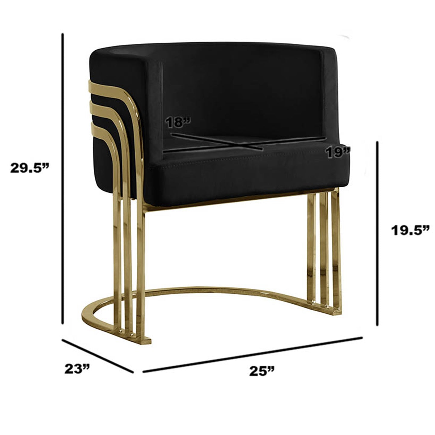Luxury Accent Barrel Chair