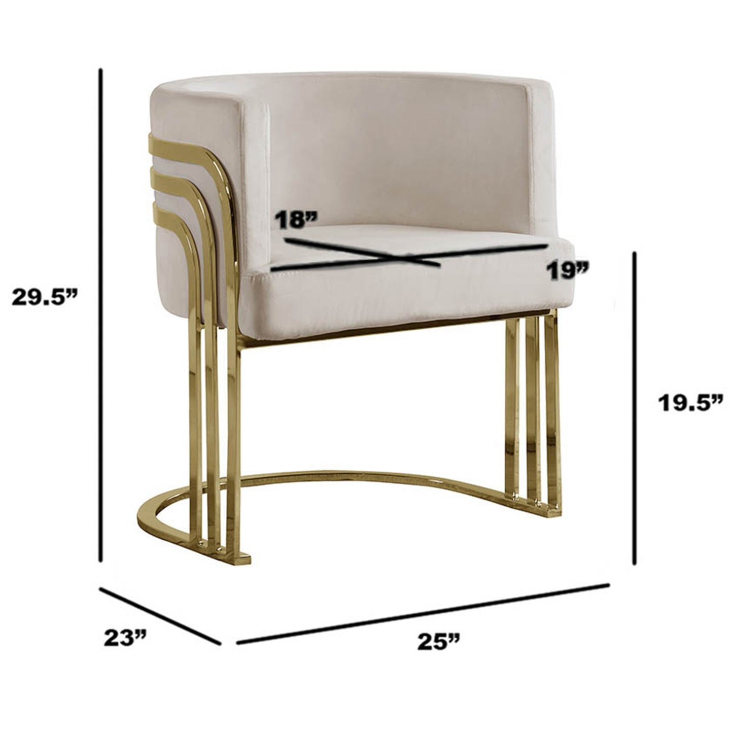 Luxury Accent Barrel Chair