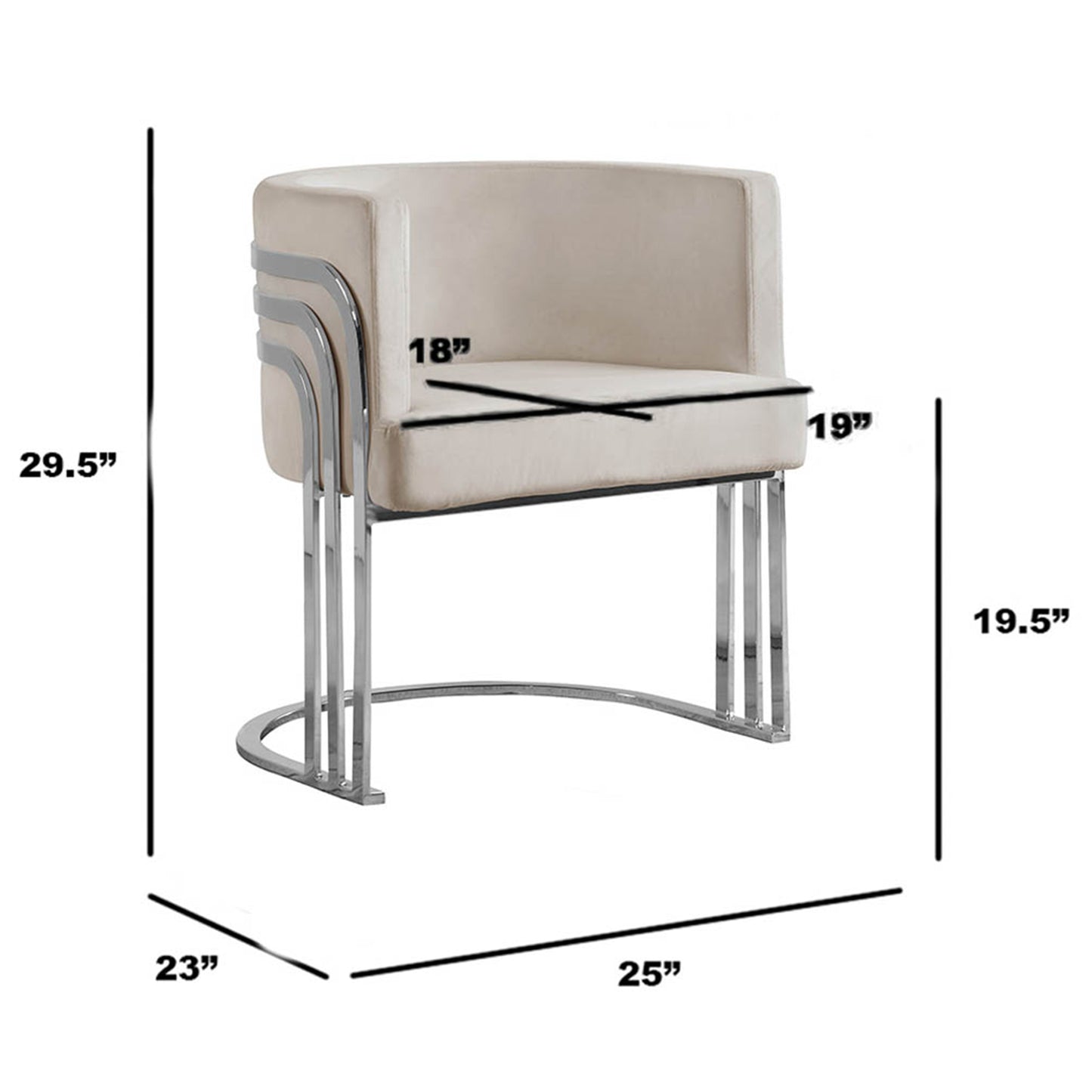 Luxury Accent Barrel Chair