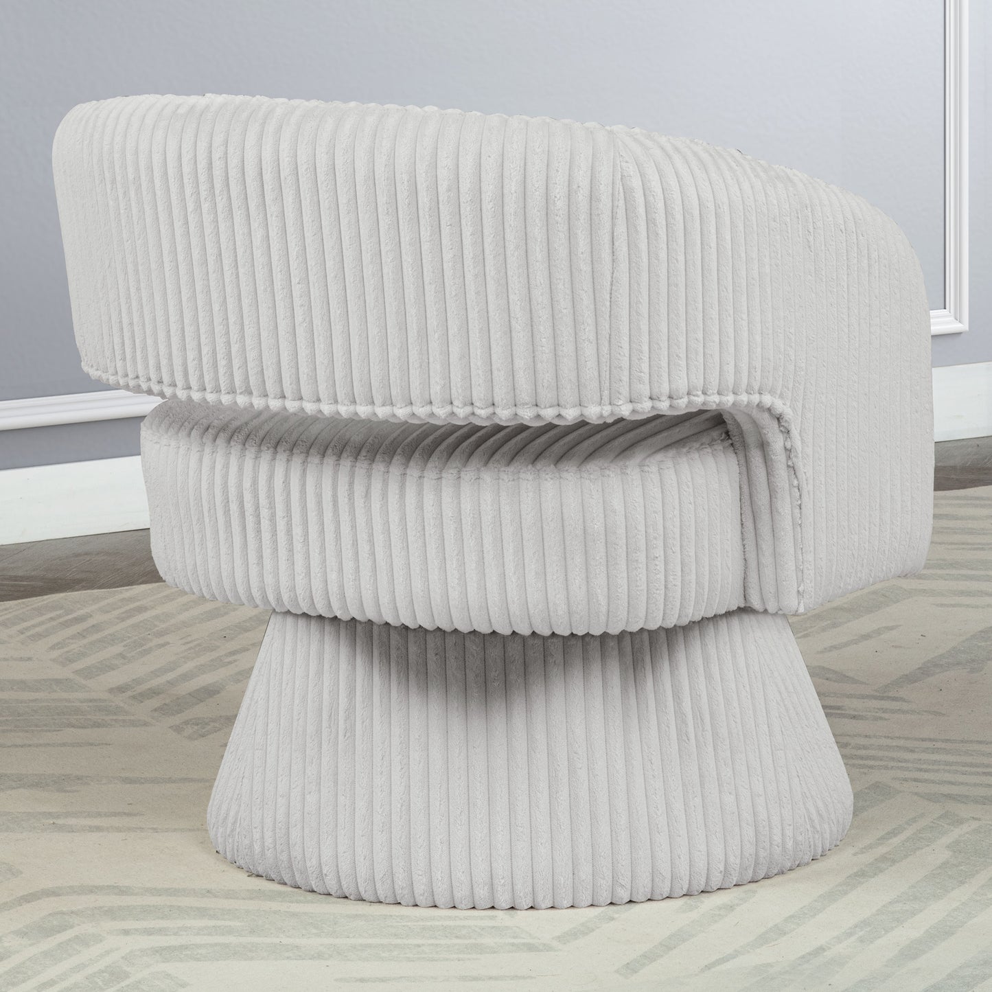 Luxury Swivel Barrel Accent Chair (AC290-7)