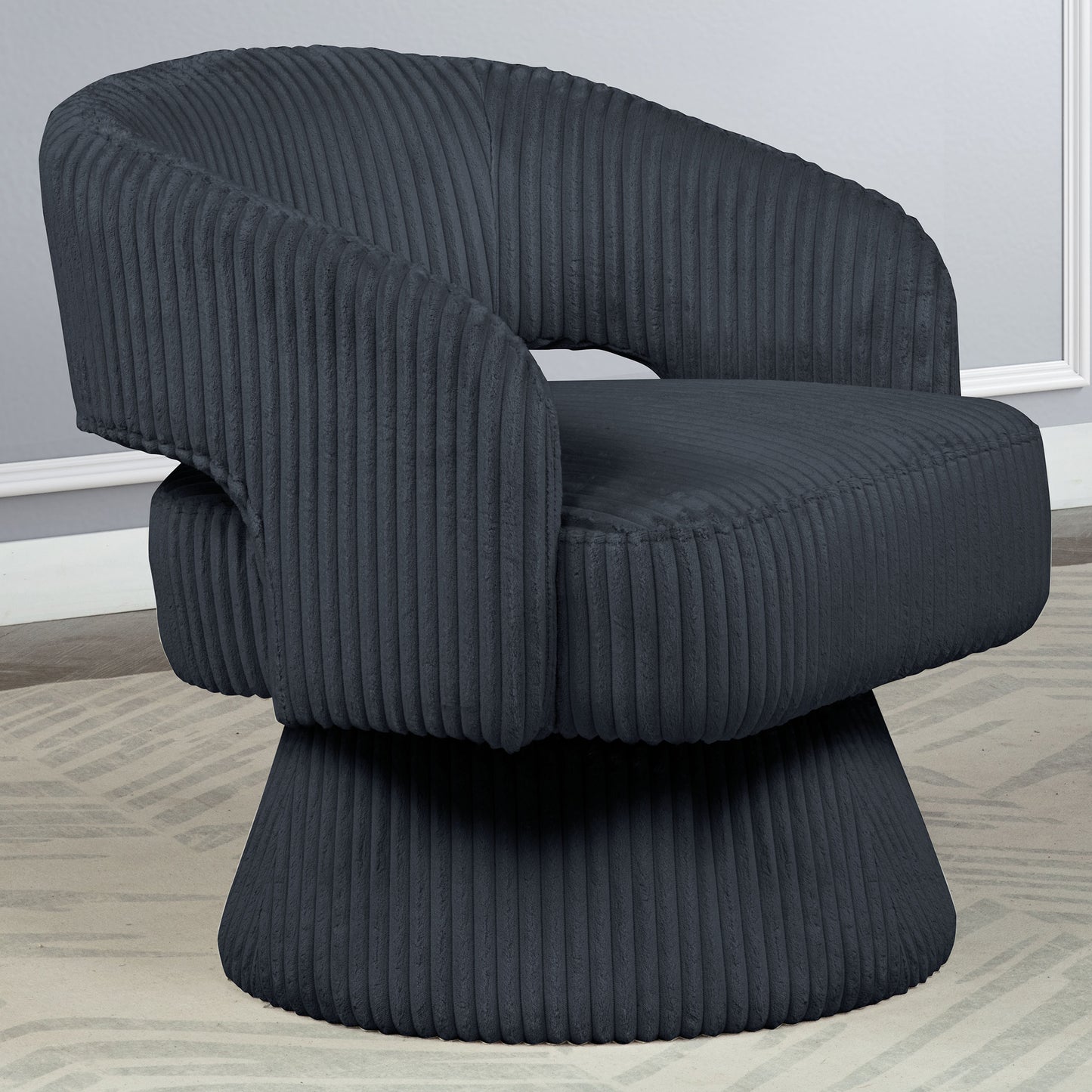 Luxury Swivel Barrel Accent Chair (AC290-7)