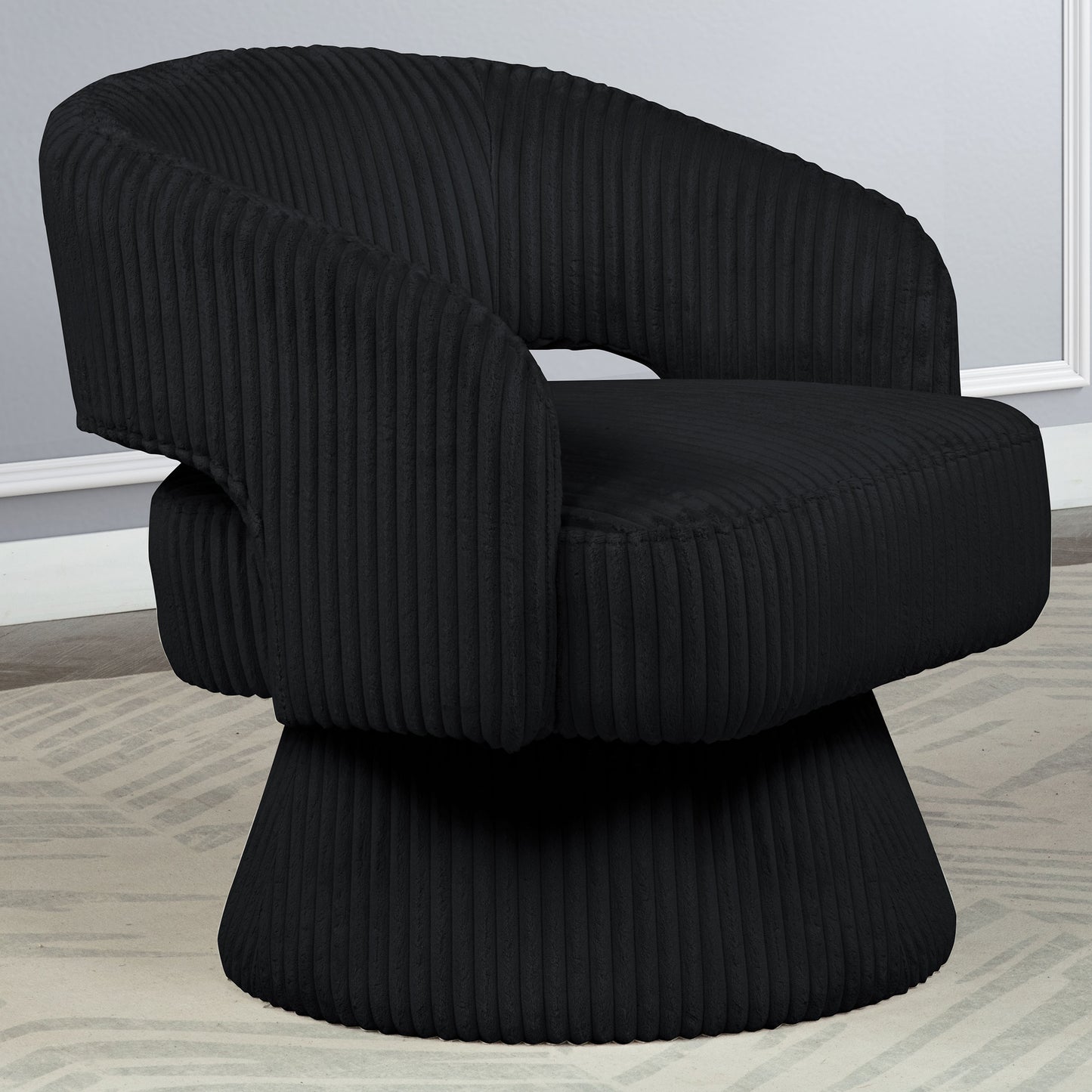 Luxury Swivel Barrel Accent Chair (AC290-7)