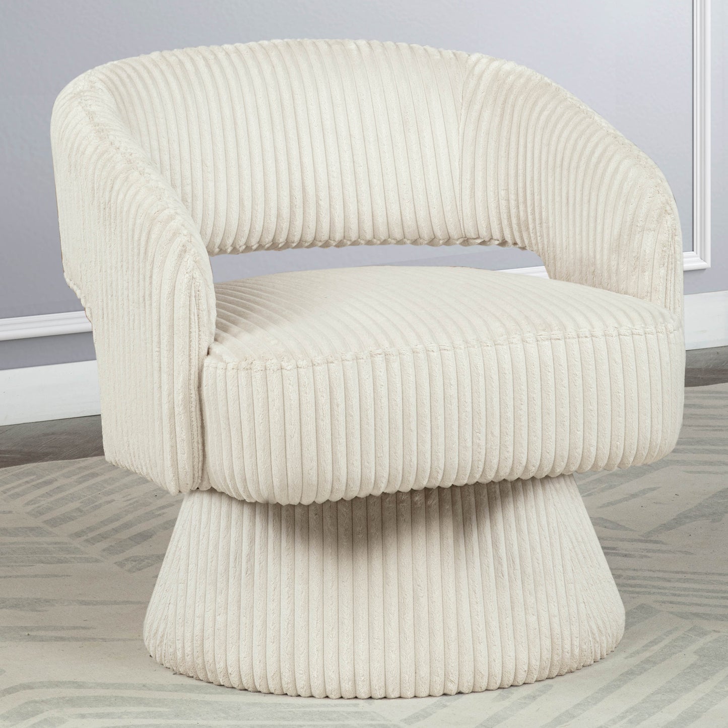 Luxury Swivel Barrel Accent Chair (AC290-7)