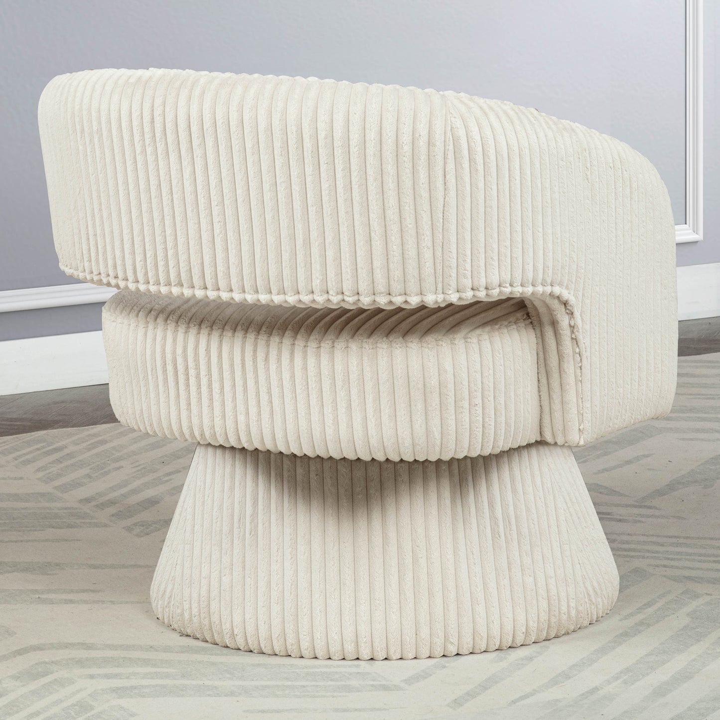 Luxury Swivel Barrel Accent Chair (AC290-7)