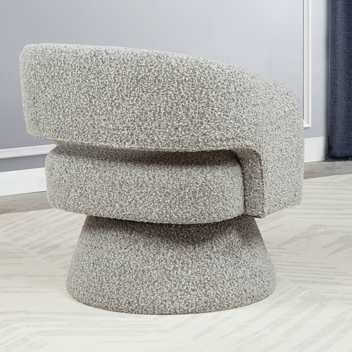 Luxury Swivel Barrel Accent Chair (AC290-7)