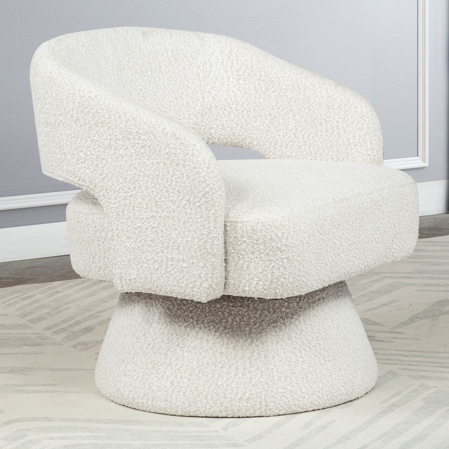 Luxury Swivel Barrel Accent Chair (AC290-7)