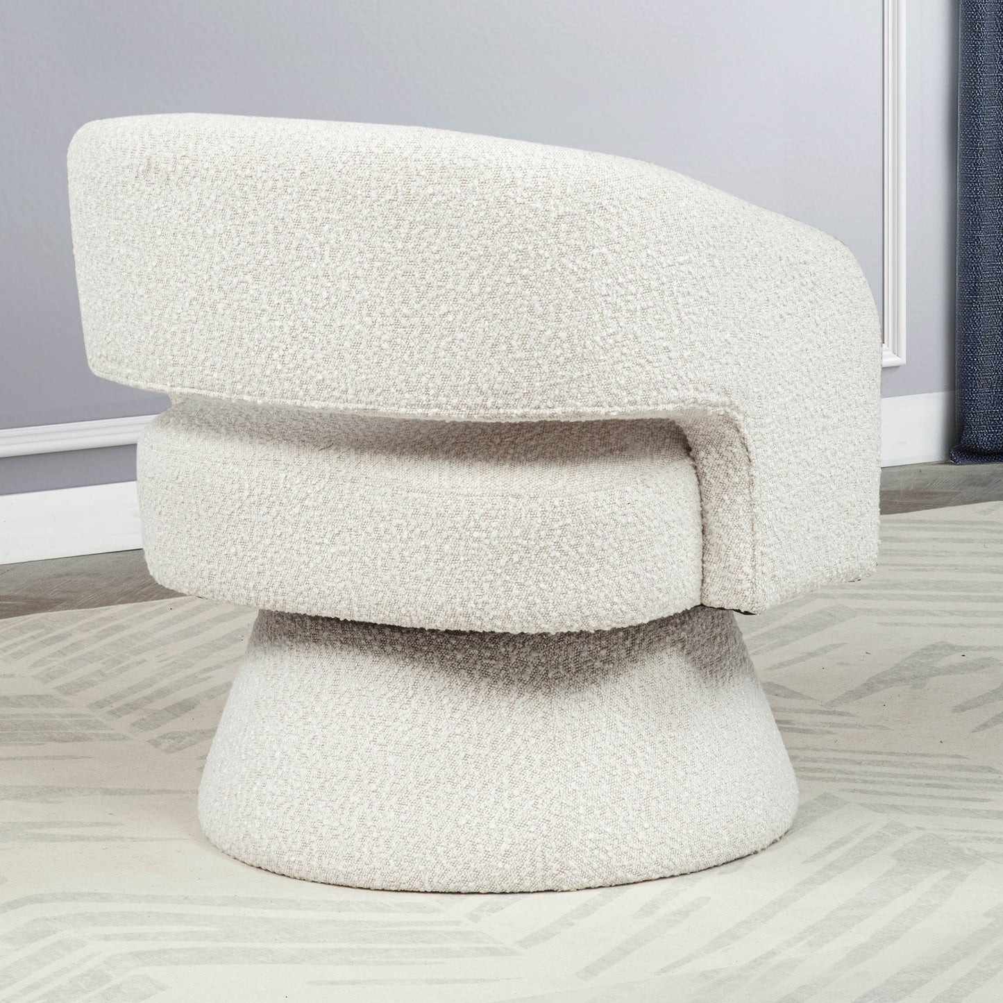 Luxury Swivel Barrel Accent Chair (AC290-7)