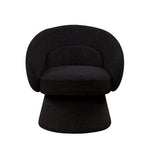 Swivel Barrel Accent Chair with Teddy Boucle Upholstery (AC300-2) by Quality Living Furniture