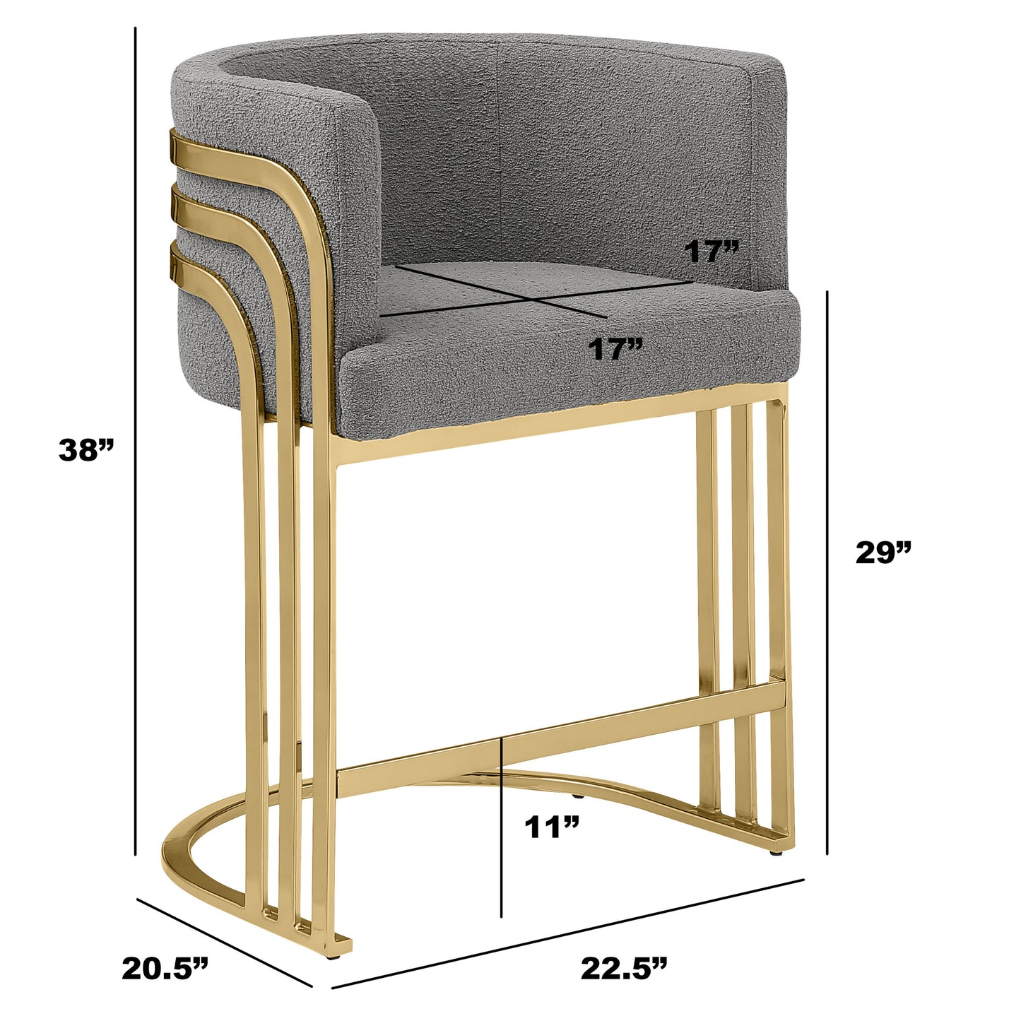SC020-7, CH020-7, & BS020-7: Modern Teddy Fabric Chairs with Chrome Base