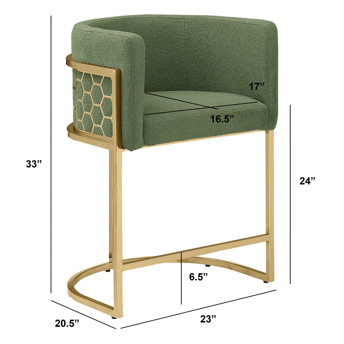 SC030-7, CH030-7, & BS030-7: Modern Teddy Fabric Chairs with Honey Comb Back Design