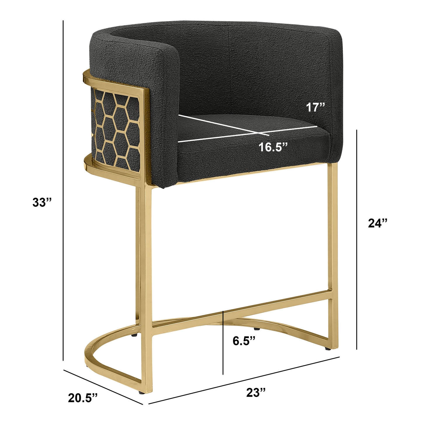 SC030-7, CH030-7, & BS030-7: Modern Teddy Fabric Chairs with Honey Comb Back Design