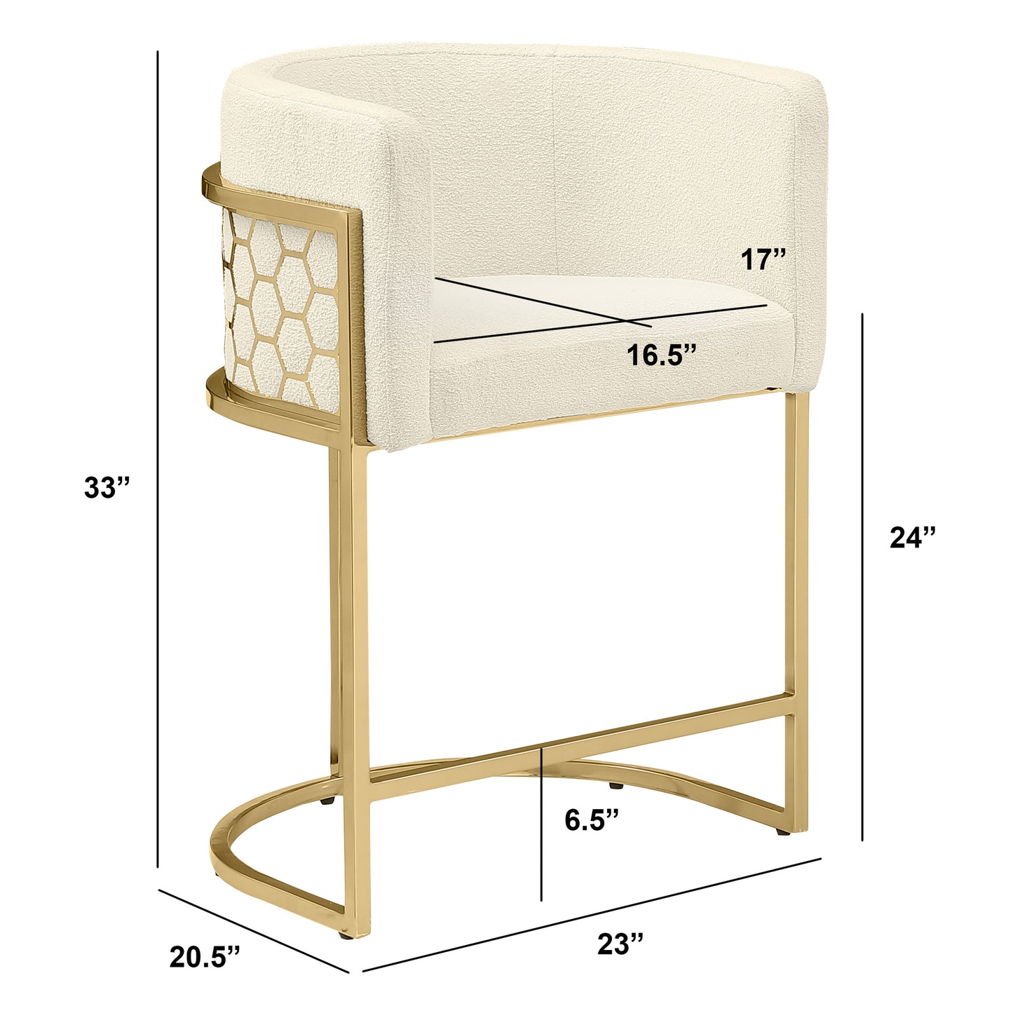 SC030-7, CH030-7, & BS030-7: Modern Teddy Fabric Chairs with Honey Comb Back Design