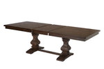 Extendable Walnut Dining Table Set | Beige or Gray (D42) by Quality Living Furniture