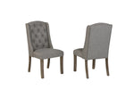 Traditional Solid Wood Rectangular Trestle Dining Set With Chairs by Quality Living Furniture