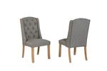Traditional Solid Wood Rectangular Trestle Dining Table Set With Chairs by Quality Living Furniture