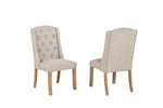 Traditional Solid Wood Rectangular Trestle Dining Table Set With Chairs by Quality Living Furniture