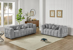 S10-SL Modern Boucle Sofa and Loveseat Set,
