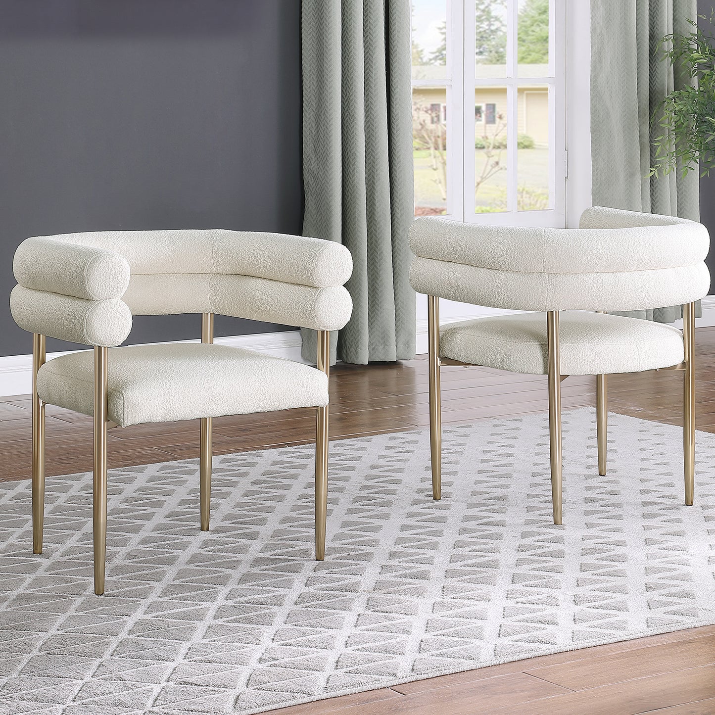 SC04-6: Teddy Fur Side Chairs