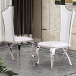 D14-SC, SC34-36: Velvet Dining Chairs by Quality Living Furniture