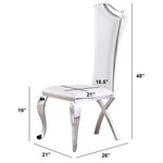 D14-SC, SC34-36: Velvet Dining Chairs by Quality Living Furniture