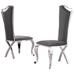 D14-SC, SC34-36: Velvet Dining Chairs by Quality Living Furniture