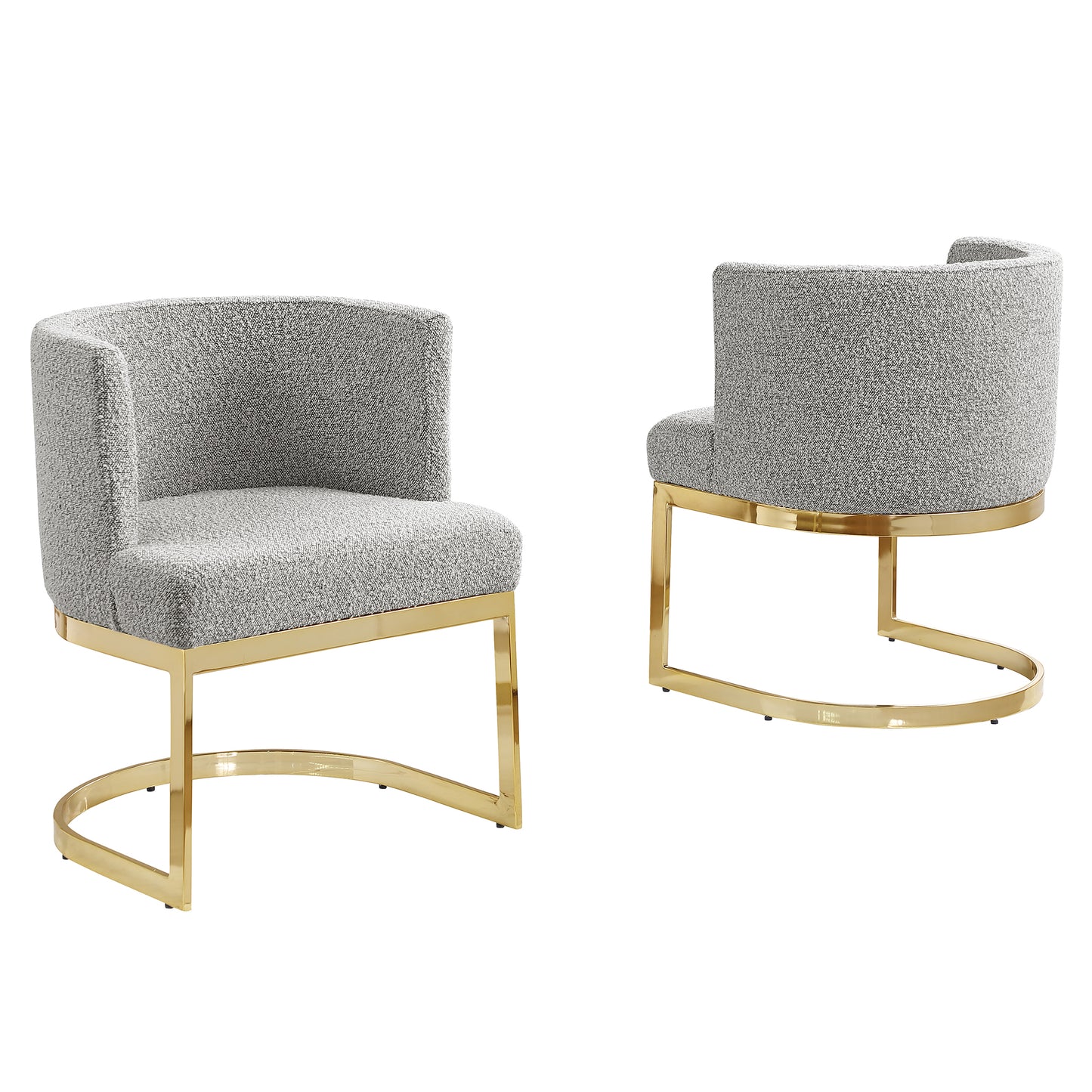 SC90-7 & SC590-7: Velvet Side Chair with Chrome Finish Legs (Set of 1)