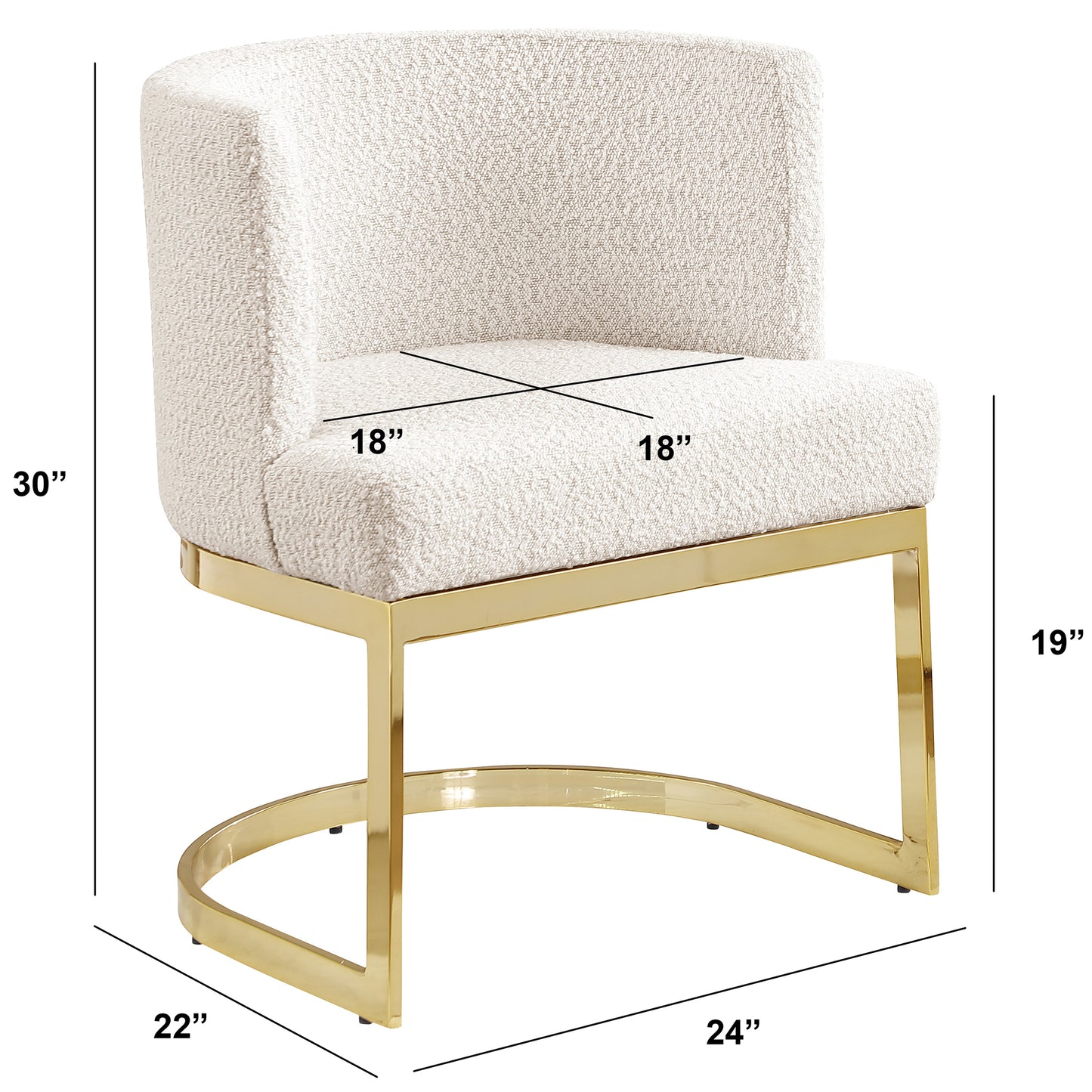 SC90-7 & SC590-7: Velvet Side Chair with Chrome Finish Legs (Set of 1)
