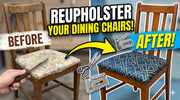How to Reupholster a Dining Chair Like a Pro