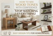 How to Mix Wood Furniture Like a Pro (Without Clashing)