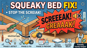 Silence the Squeak: Your Ultimate Guide to Fixing a Noisy Wooden Bed Frame