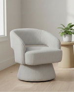 Luxury Swivel Barrel Accent Chair (AC290-7) by Quality Living Furniture