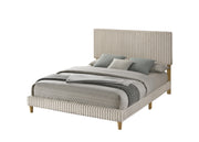 Corduroy Panel Bed Frame (B10-2)