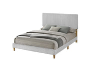 Corduroy Panel Bed Frame (B10-2)