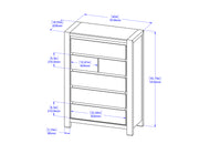 B730 Scandinavian Light Oak Bedroom Collection