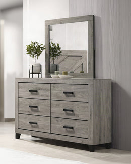 B790 🌊 COMPLETE THE COASTAL FARMHOUSE LOOK: THE ASHEN RIDGE BEDROOM SUITE by Quality Living Furniture