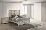 B840 Majestic Weathered Greige Bedroom Collection with Tall Panel Headboard