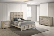 B840 Majestic Weathered Greige Bedroom Collection with Tall Panel Headboard