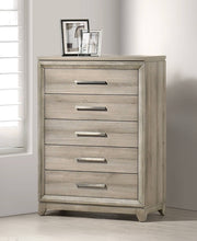B840 Majestic Weathered Greige Bedroom Collection with Tall Panel Headboard