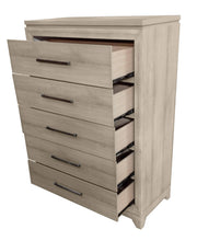 B840 Majestic Weathered Greige Bedroom Collection with Tall Panel Headboard