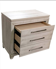 B840 Majestic Weathered Greige Bedroom Collection with Tall Panel Headboard