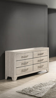 B860 Modern Rustic Gray Oak Bedroom Collection