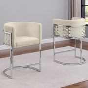 SC030-7, CH030-7, & BS030-7: Modern Teddy Fabric Chairs with Honey Comb Back Design