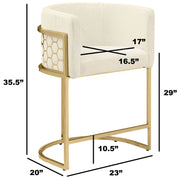 SC030-7, CH030-7, & BS030-7: Modern Teddy Fabric Chairs with Honey Comb Back Design