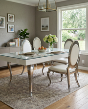 SC180 Majestic Oversized Medallion Dining Chair, 45