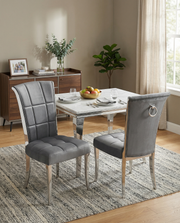 SC320 Majestic Oversized Velvet Accent Dining Chair, 40
