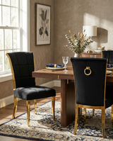SC324 Majestic Oversized Velvet Accent Dining Chair, 40