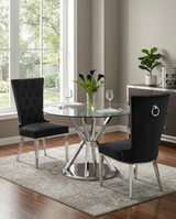 SC330 Majestic Oversized Velvet Accent Dining Chair, 42