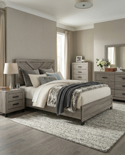 B790 🌊 COMPLETE THE COASTAL FARMHOUSE LOOK: THE ASHEN RIDGE BEDROOM SUITE