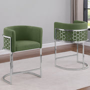 SC030-7, CH030-7, & BS030-7: Modern Teddy Fabric Chairs with Honey Comb Back Design